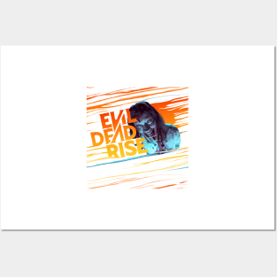 Evil Dead Rise Movie 2023 graphic design by ironpalette Posters and Art